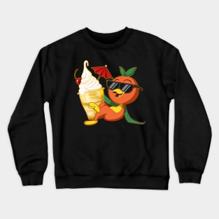 Little Orange Bird Crewneck Sweatshirt